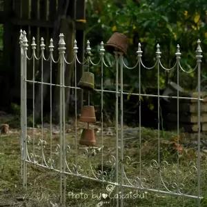 철제 울타리 넝쿨식물 엔틱 파티션 경계 가든 장미 빈티지 지면 식물지지 덩굴 넝쿨