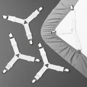 Y형 집게클립 세트 침대시트고정밴드 패드 이불고정핀