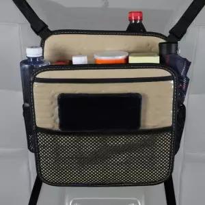 차량용 센터 콘솔 포켓 박스 수납 시트 L베이지 콘솔포켓