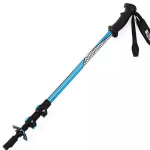 등산스틱 블루 3단 135cm 등산용 등산지팡이 견고한 등산용