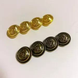 4P 교복 정장 20mm 빈티지 단추 셀프리폼