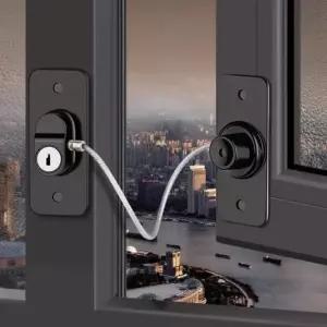 문 열림 방지 다용도 무타공 현관문 열쇠 잠금 창문