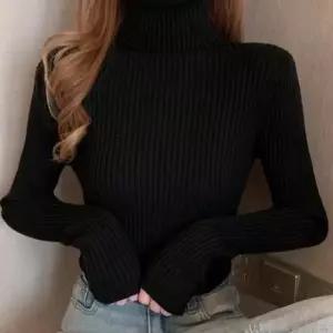 [SBD] 데일리 니트 티셔츠 스웨터 골지 목폴라 여성