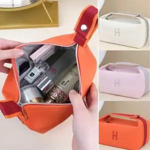 메이크업박스 여성 화장대 가방 정리 깔끔한 화장품 정리 파우치