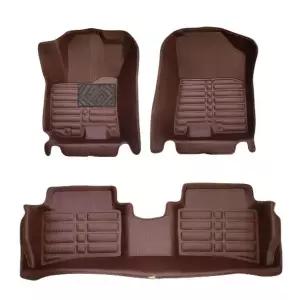 쏘나타DN8하이브리드 짚 카매트 차 바닥 발판 브라운 차깔판