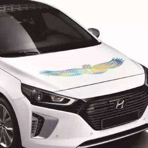 자동차 스티커 차량 본넷 데칼 튜닝 스티커 독수리 소