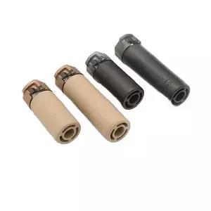 슈어파이어 소콤 워든 소음기 짧은 서바이벌 검정색 반대니