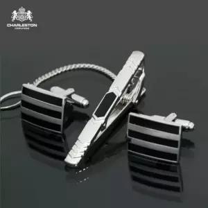 CHARLESTON 커프스 타이핀 세트 생일선물 WQ134 남성정장 커프스