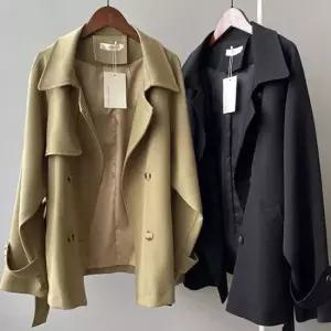 간절기 데일리 루즈핏 바람막이 사파리 코트 3색 YS2966