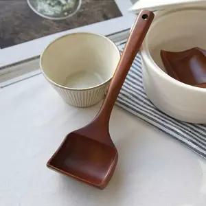 로즈우드 나무 사각 국자 1P 전골 찌개 원목 키친툴 가정용국자