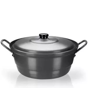 국솥 경질 냄비 찜솥 찜냄비 튀김 곰솥 뚜껑없음 26cm 중화팬 볶음팬