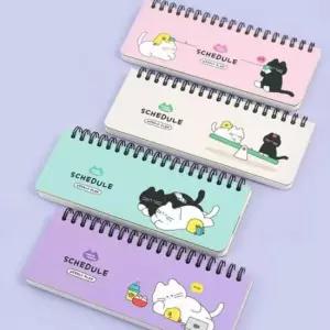 [문구/오피스] 플래너 메모장 수첩 다이어리 8개 스케줄러 고양이