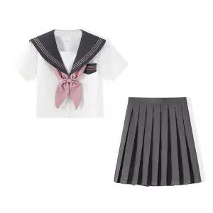 G1 반팔 세라복 세트(그레이)