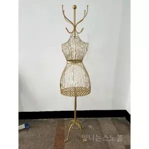 철제 마네킹 옷걸이 스탠드 행거 진열대 여성용 의류 매장