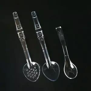 PC 요거트 스푼 플라스틱 화채 수저 뷔페 스푼 대 찌게국자 멀티볼