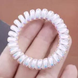 스프링 머리 끈 전화선 헤어 당고머리 밴드 고무줄