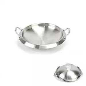 은플 업소용 스텐 찌개 삼중 국물 곱창전골 260mm 양