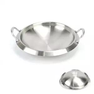 은플 업소용 스텐 찌개 삼중 국물 곱창전골 300mm 양