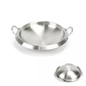 은플 업소용 스텐 찌개 삼중 국물 곱창전골 280mm 양