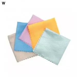 극세사 격자 행주 30cmX30cm 컬러 랜덤 5장