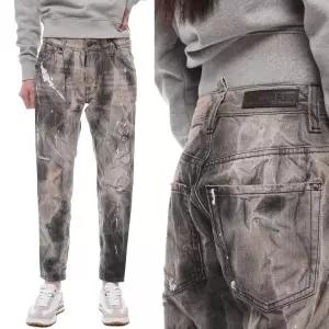 [롯데백화점]디스퀘어드2 여성 페인트 워싱 데님 팬츠 S72LA0269 S30123 090