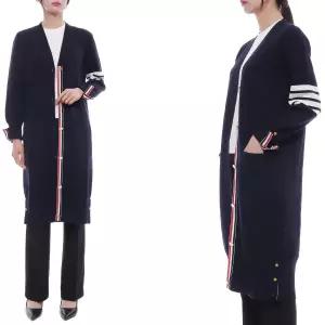 [롯데백화점]톰브라운 25FW 여성 밀라노 스티치 롱 가디건 FKC289A 00014 415 25F