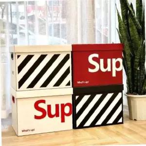 종이 정리함 수납함 상자 다용도 이사 34X25X26.5cm