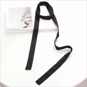 여성 롱 타이 스카프 슬림 넥타이 스타일링 포인트 Kax7+7iYr