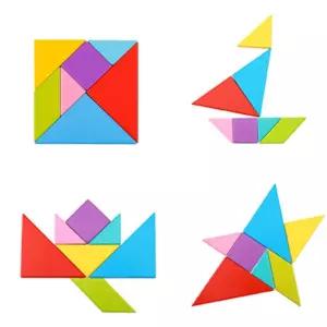 창의 상상 사고력발달 탱그램 칠교놀이 엄마표수학 다각형 초등교과 평가인증교구 홈스쿨링