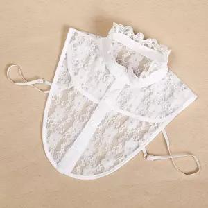 레이스 차이나 페이크 카라 넥케이프 이너카라 넥카라 AWt6+2cAx