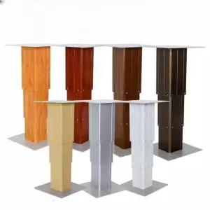 전동 리프트 테이블 브라켓 알루미늄 카라반 리프팅 캠핑카 실버