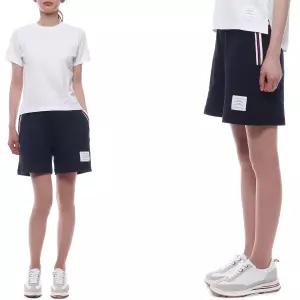 [롯데백화점]톰브라운 25SS 여성 클래식 피케 스트라이프 쇼츠 팬츠 FJQ108A 00050 415 25S