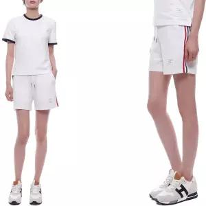 [롯데백화점]톰브라운 25SS 여성 RWB 스트라이프 피케 쇼츠 팬츠 FJQ015A 00050 100 25S