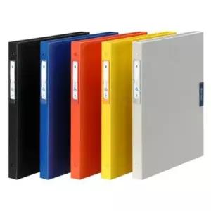 [문구/오피스] 3단 5색 40매 인덱스 파일케이스 클리어화일 하드커버 파일 1개 서류 A4