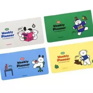 [문구/오피스] 6개월스케줄러 일정관리플래너 스터디 데일리 8p 짧은일기 하루습관