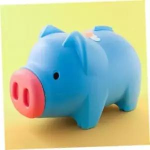 [문구/오피스] 저금통 복돼지저금통 파랑돼지저금통 왕대