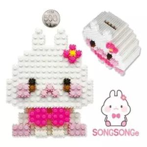 [문구/오피스] 글로벌이지 12띠 동물 이지 툭툭블럭 저금통_토끼