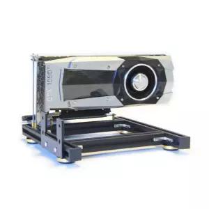 그래픽카드 거치대 조립 노트북 프레임 전시 케이블