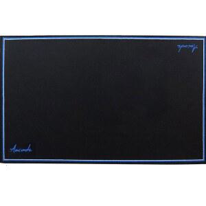 Aucuda 드럼 러그 논 슬립, 세트 바닥 매트, 4x6피트 전기 베이스 키트 페달 카펫, 타이트 우븐 패브릭, 추수감사절용 방음 TPR 그립 하단 액세서리, 아파트, 차고, 블랙.