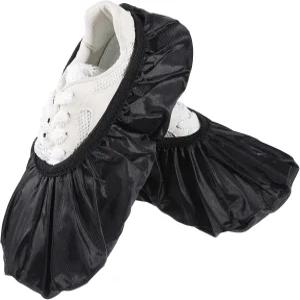 브루슬라드 볼링화 커버 논슬립 신발 보호대 남성용 재사용 가능한 스포츠 용품 액세서리 블랙