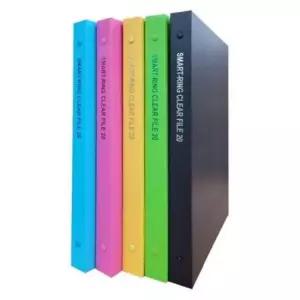 링바인더 스마트 합지 링클리어화일 흑색 3공 A4 20P