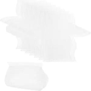 uxcell 8Pcs 플라스틱 메시 캔버스 시트 코바늘 뜨개질 지갑 제작용 9.8 x 11.6 인치 자수 공예 DIY