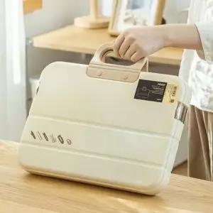 [문구/오피스] 문서 서류 포켓 화일 케이스 분리 플라스틱 서류 문서 가방 칸칸 가방