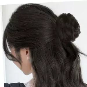 데일리 손쉬운 착용 똥머리 당고머리 집게핀 부분가발