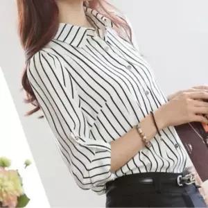 [SBD] 클래식셔츠 루즈핏 오피스룩 쿨샵 스트라이프 셔츠