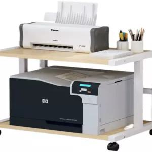 사무실 선반 프린터 거치대 바퀴 컴퓨터 팩스 데스크탑 이동식 복합기 보관함 랙 다이