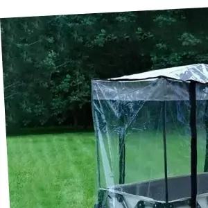 방수커버 캠핑 웨건 손수례 레인커버 모기장 바람막이 캠핑용카트 덮개