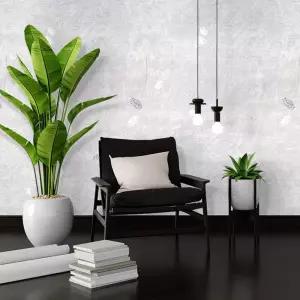 단열벽지 1mX2.5m 라이즈 민들레 그레이/단열시트벽지 kTq7+5NZD