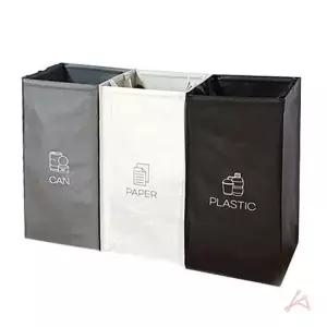 홈 사무실 이동식 접이식 재활용 분리수거함 대형