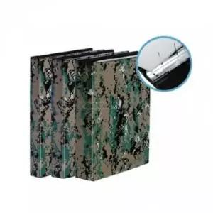 [문구/오피스] 승진 1개 디지털 3공 군용 클리어화일 A4 100매 자료집 사다리장식 5cm